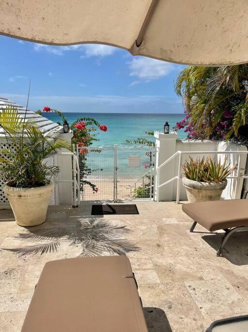 Bianca Bay 3 Bedroom West Coast Beach Front Villa Saint James Exterior foto