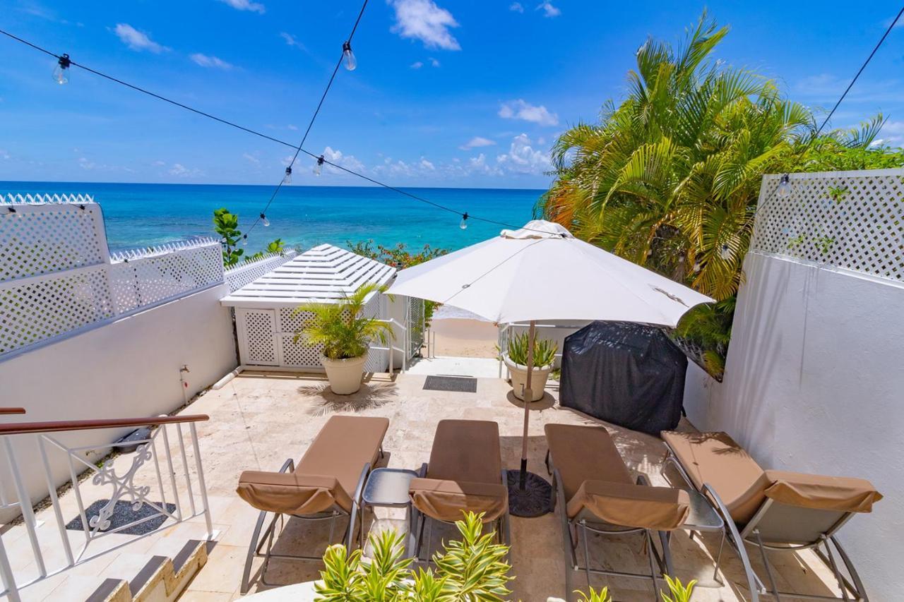 Bianca Bay 3 Bedroom West Coast Beach Front Villa Saint James Exterior foto